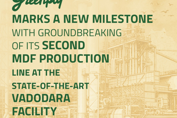Greenply begins work on second MDF line in Vadodara to boost capacity